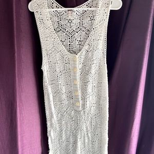 Free People bathing suit coverup. Crochet